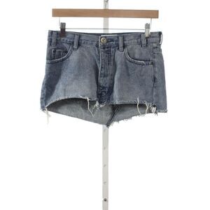 One X One Teaspoon Women Cut-Off Shorts Blue 100% Cotton Size 23